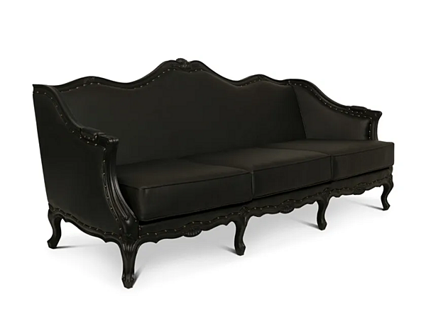 Three-Seater Leather Sofa Ottawa BRABBU factory BRABBU from Italy. Foto №3
