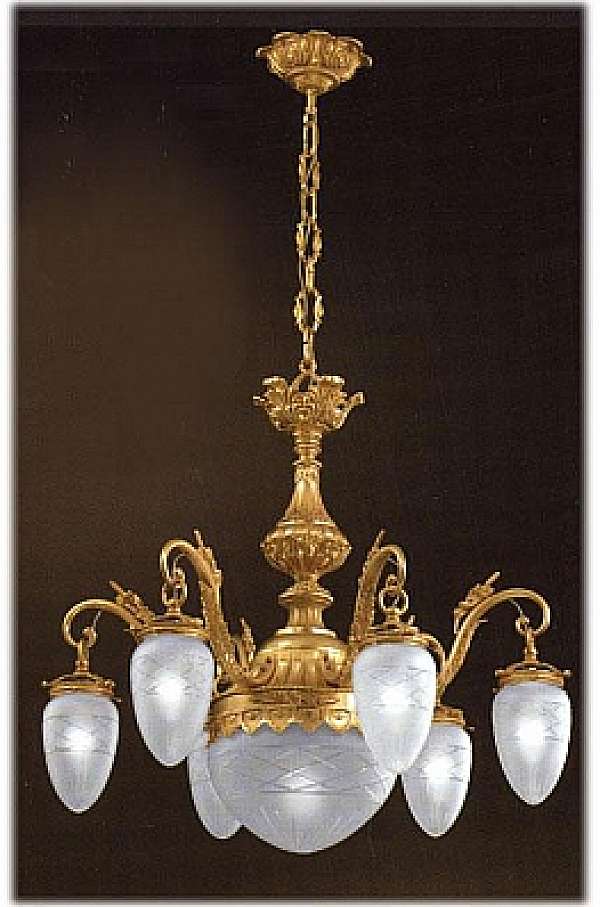 Chandelier FBAI 4306/6 factory FBAI from Italy. Foto №1