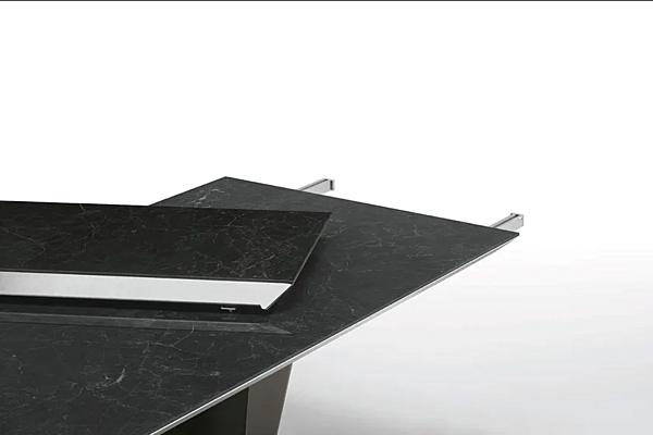 Extending Rectangular Table Vela Piasentina Stone SEDIT factory SEDIT from Italy. Foto №20