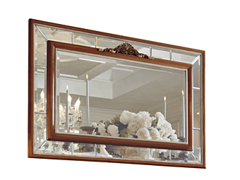 Rectangular Wall Mounted Mirror Cherry Wood Martini Interiors Emozioni Emo103 Rectangular Wall Mounted Mirror Cherry Wood Martini Interiors Emozioni Emo103 factory MARTINI INTERIORS from Italy