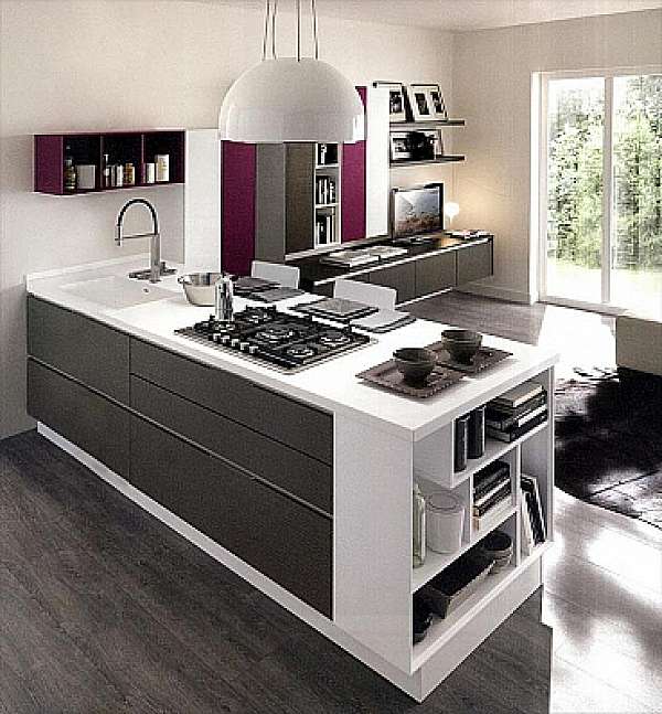 Kitchen LUBE CUCINE Essenza-5 factory LUBE CUCINE from Italy. Foto №1