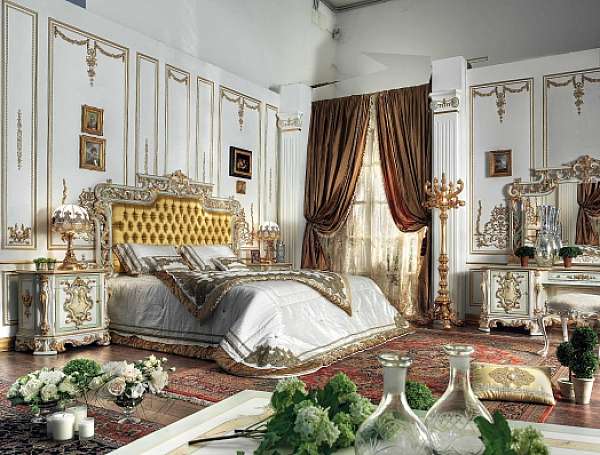 Bed ASNAGHI INTERIORS GD8101 factory ASNAGHI INTERIORS from Italy. Foto №3