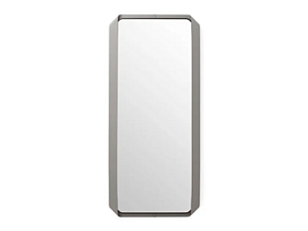Rectangular Leather Wall Mounted Mirror GIORGETTI Shirley 93000