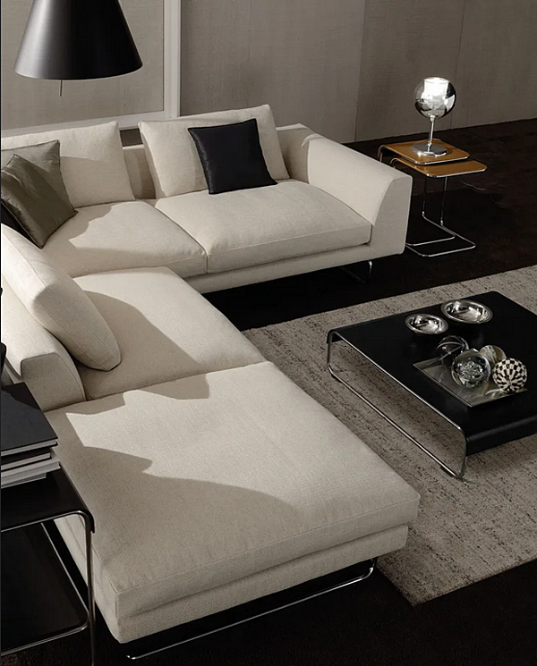 Tanned Leather High Side Table i 4 Mariani Add Look factory i 4 Mariani from Italy. Foto №6