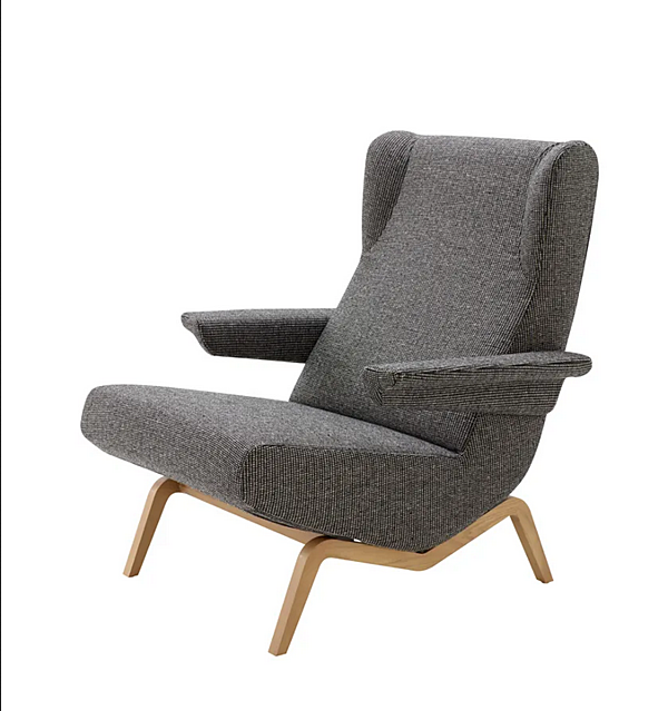 Fabric armchair with armrests LIGNE ROSET ARCHI factory LIGNE ROSET from Italy. Foto №3