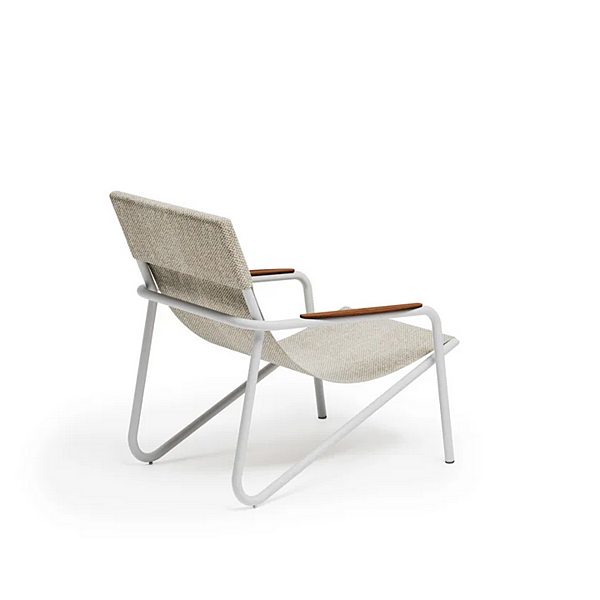 Aluminium deck chair with armrests Atmosphera Zante factory ATMOSPHERA from Italy. Foto №19