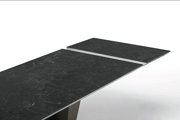 Extending Rectangular Table Vela Piasentina Stone SEDIT factory SEDIT from Italy. Foto №21