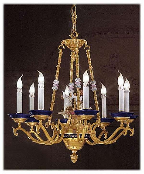Chandelier FBAI 3180/8 factory FBAI from Italy. Foto №1