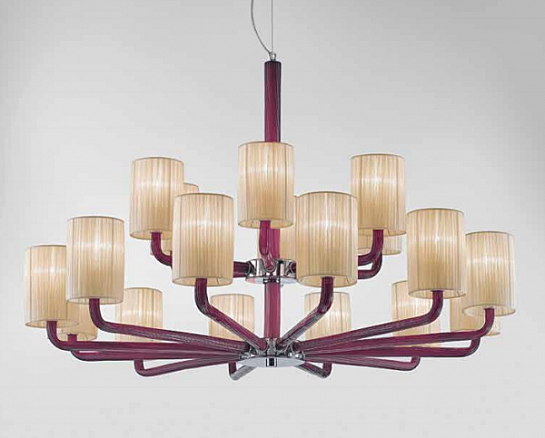 Chandelier SYLCOM 2120/9 factory SYLCOM from Italy. Foto №3