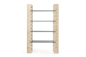 Bookcase Gianfranco Ferré Home FITZROY Bookcase Gianfranco Ferré Home FITZROY factory Gianfranco Ferré Home from Italy