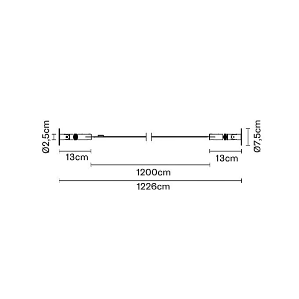 LED adjustable ceiling lamp Fabbian Metro factory Fabbian from Italy. Foto №8