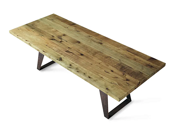 Rectangular Alder Table DALE Misura B 187 factory DALE from Italy. Foto №2