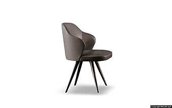 Chair Minotti Leslie "Lounge" Chair Minotti Leslie "Lounge" factory Minotti from Italy