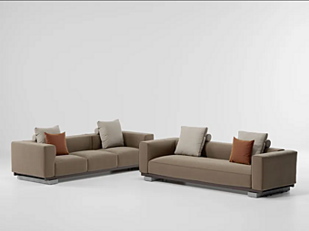 Three-Seater Sofa Molo KETTAL factory KETTAL from Italy
