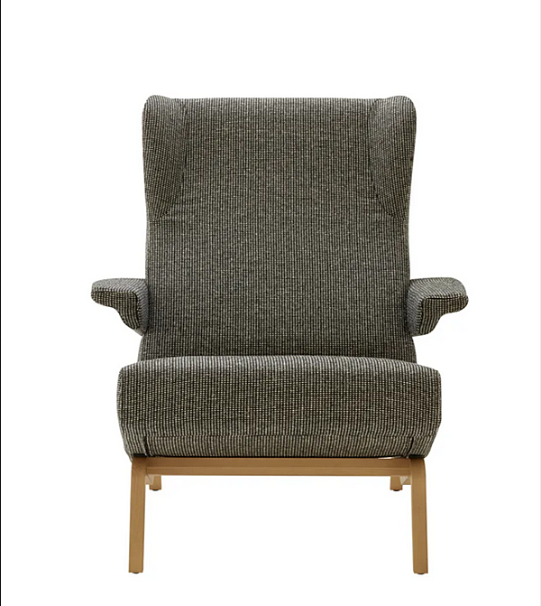 Fabric armchair with armrests LIGNE ROSET ARCHI factory LIGNE ROSET from Italy. Foto №1