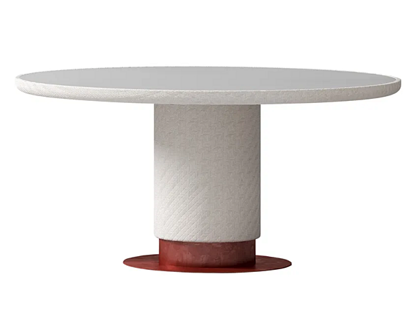 Round Wooden and Ceramic Outdoor Garden Table CPRN HOMOOD OD1018, OD1019, OD1020 factory CPRN HOMOOD from Italy. Foto №1