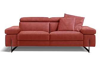 3-seater leather sofa with electric motion Egoitaliano Candice factory Egoitaliano from Italy