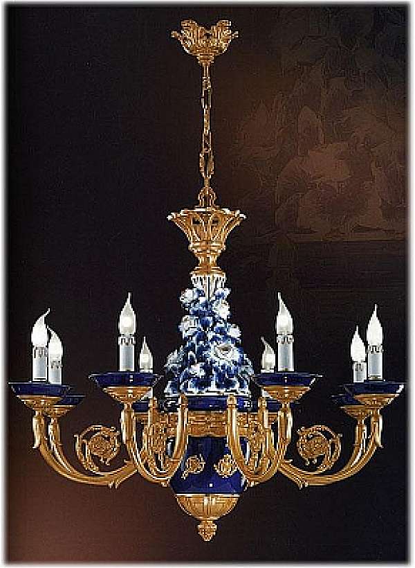 Chandelier FBAI 3177/8F factory FBAI from Italy. Foto №1