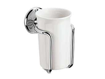 Wall Mounted Ceramic Toothbrush Holder Gentry Home St James factory Gentry Home from Italy