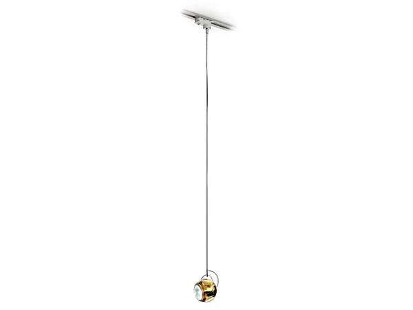 Chrome Plated Track Light Beluga Color Fabbian factory Fabbian from Italy. Foto №4