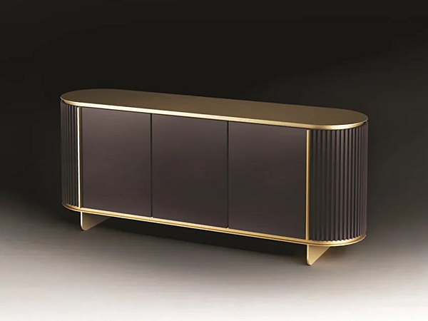 Wooden sideboard with doors CASA +39 DOBOS EDO001 factory ENCORE (by CASA +39) from Italy. Foto №1