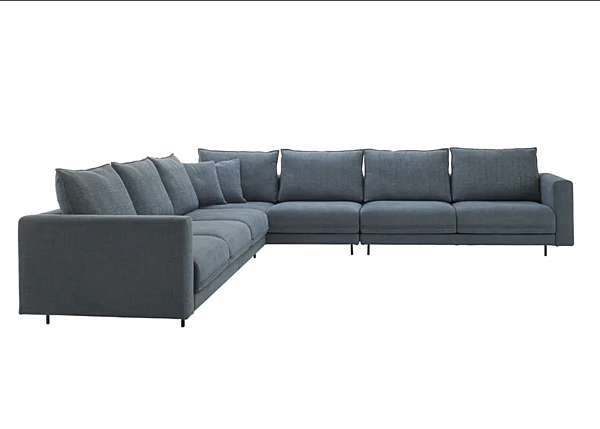 Corner fabric sofa with removable cover LIGNE ROSET ENKI factory LIGNE ROSET from Italy. Foto №2