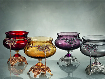 Glass Centerpiece Nausicaa Euroluce Lampadari factory EUROLUCE LAMPADARi from Italy