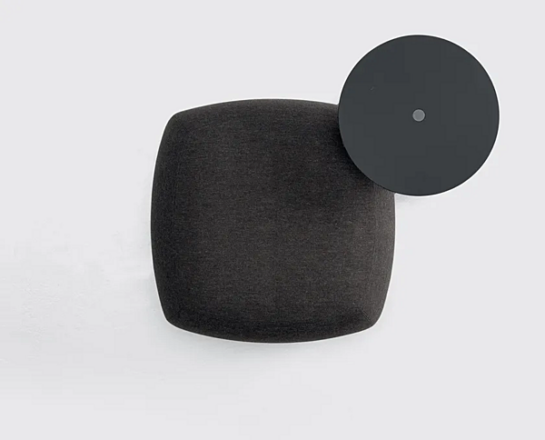 Fabric pouf with removable lining Kristalia Brioni Up factory Kristalia from Italy. Foto №3