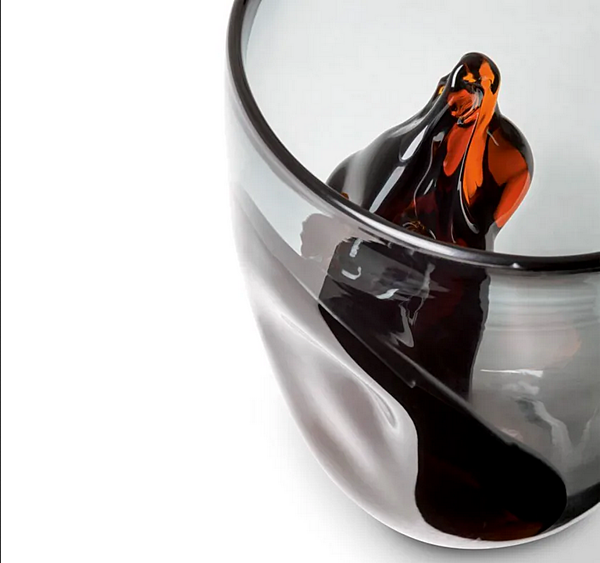 Round Blown Glass Vase Incanto GIORGETTI factory GIORGETTI from Italy. Foto №3