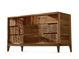 Walnut chest of drawers DALE Trama e Ordito M119 Walnut chest of drawers DALE Trama e Ordito M119 factory DALE from Italy