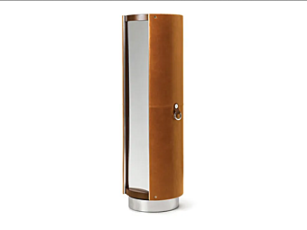 Mirrored leather wardrobe Tucroma i 4 Mariani