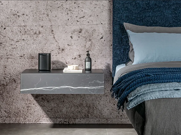 Wall mounted bedside table LAGO 36E8 0759 factory LAGO from Italy. Foto №1