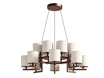 Metal Chandelier Sesto Senso CPRN HOMOOD S586