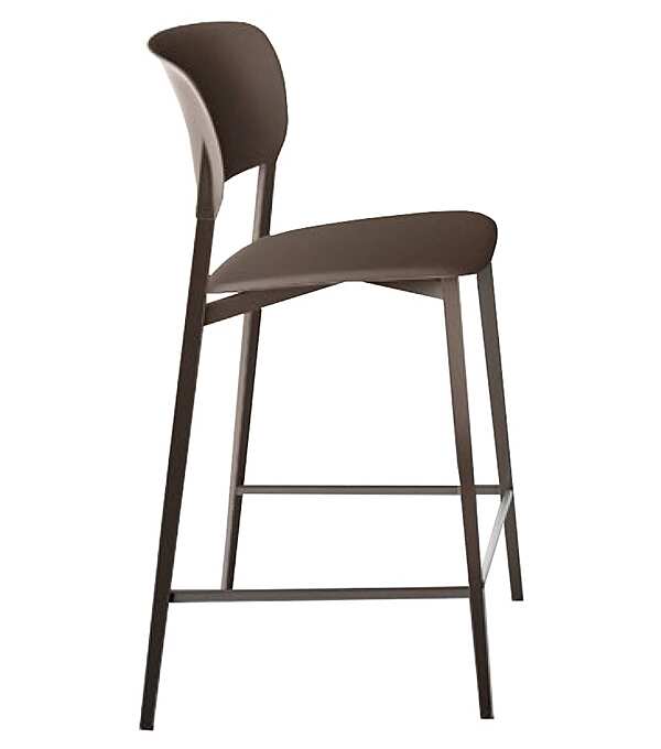 Bar stool DESALTO Ply - barstool polypropylene factory DESALTO from Italy. Foto №1