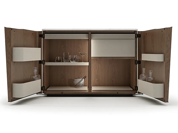 Walnut Bar Cabinet GIORGETTI Kiri 86500 factory GIORGETTI from Italy. Foto №5