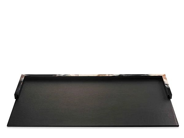 Leather Desk Pad with Horn Inserts ARCAHORN Calipso 5300S 5300S factory ARCAHORN from Italy. Foto №1