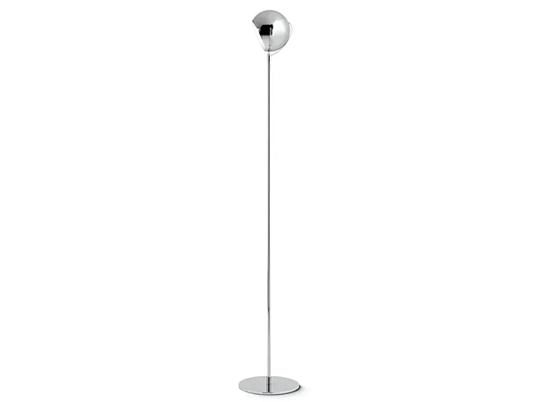 Adjustable Steel Floor Lamp Fabbian Beluga factory Fabbian from Italy. Foto №1