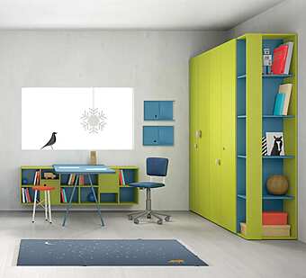 Bookcase nidi LUCE  factory nidi from Italy