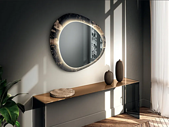 Wall Mounted Mirror with Integrated Lighting LAGO ERA 2592 2592