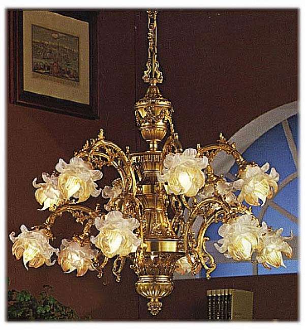 Chandelier FBAI 3049/6+6 factory FBAI from Italy. Foto №1
