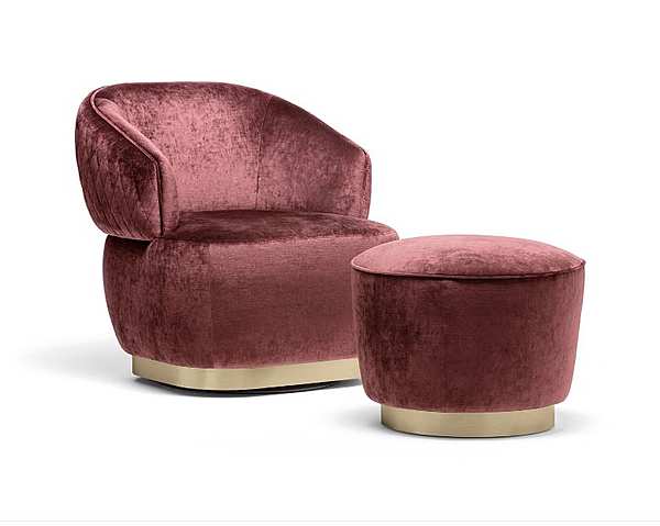 Armchair ANGELO CAPPELLINI Opera SOPHIE 40321 factory ANGELO CAPPELLINI from Italy. Foto №2