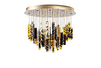 Chandelier ROBERTO CAVALLI RAY OF GOLD factory ROBERTO CAVALLI from Italy