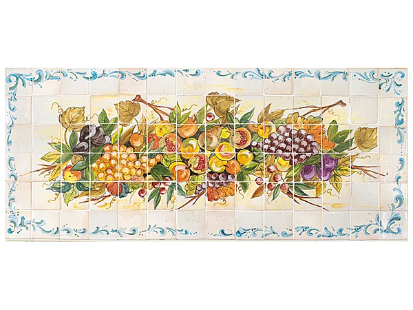 Ceramic Decorative Panel L_Antica Deruta PN NM 06 PN NM 06 factory L'Antica Deruta from Italy. Foto №1