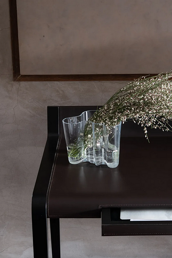 Beech Secretary Desk Linus Potocco 730 SCR 730/SCR factory POTOCCO from Italy. Foto №4