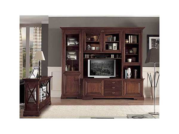 Bookcase CAVIO FIESOLE FS3310 factory CAVIO from Italy. Foto №3