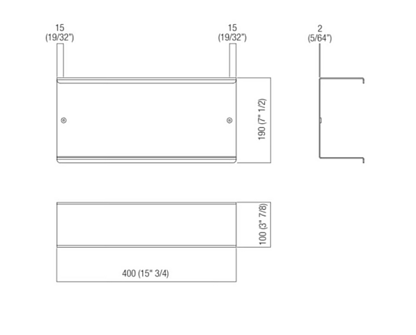 Stainless Steel Bathroom Wall Shelf Mach 2 AGAPE factory Agape from Italy. Foto №5