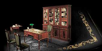Bookcase EZIO BELLOTTI 2081 factory EZIO BELLOTTI from Italy