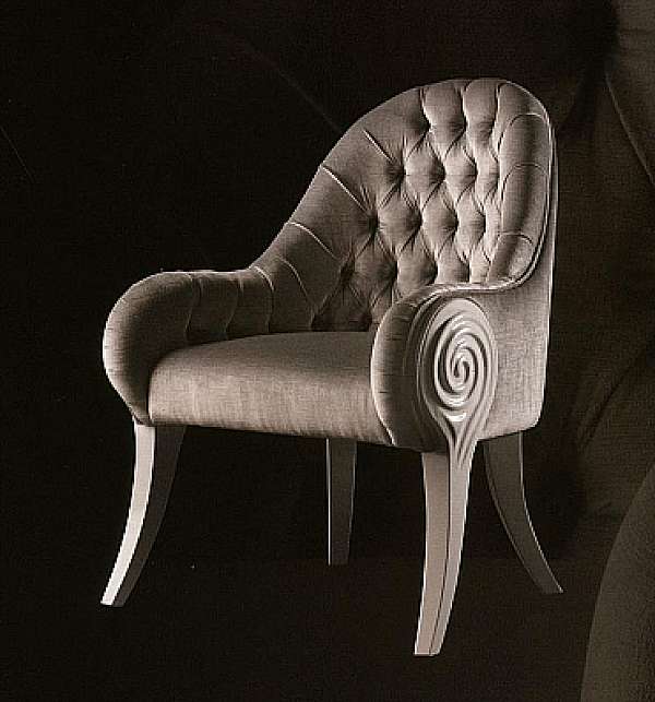 Armchair ALCHYMIA Lara (Velvet) factory ALCHYMIA from Italy. Foto №1