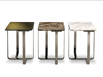 Square Marble High Side Table i 4 Mariani Joshua