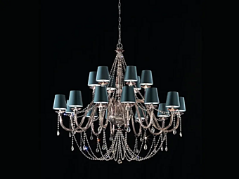 Chandelier with Swarovski crystals Arcobaleno L12 6 Euroluce Lampadari Chandelier with Swarovski crystals Arcobaleno L12 6 Euroluce Lampadari factory EUROLUCE LAMPADARi from Italy